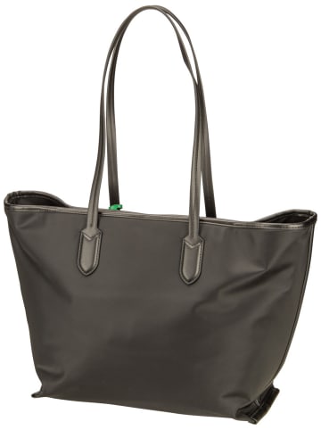 Karl Lagerfeld Shopper Ikon Nylon LG Tote in Black