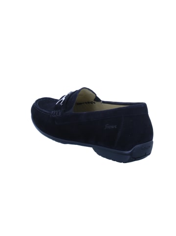 Sioux Komfort Slipper in schwarz