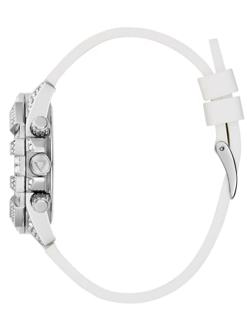 Guess Analoguhr für Damen in silber