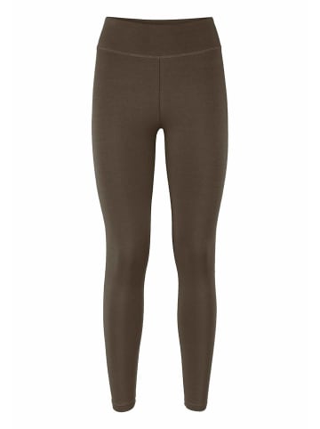 Hessnatur Leggings in vintage oliv