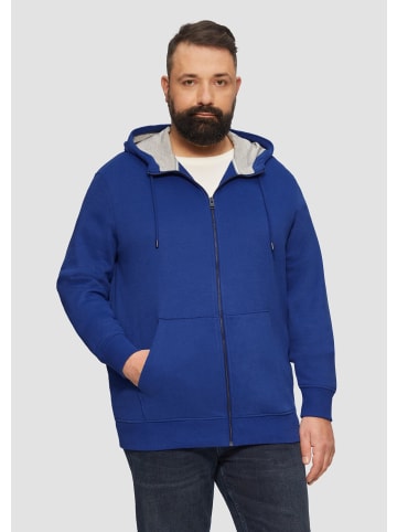 s.Oliver Sweatshirt Jacke in 5612_ozeanblau