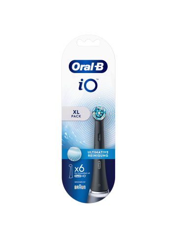 Oral-B Aufsteckbürsten "Ultimative Reinigung" in Schwarz (6er-Pack)