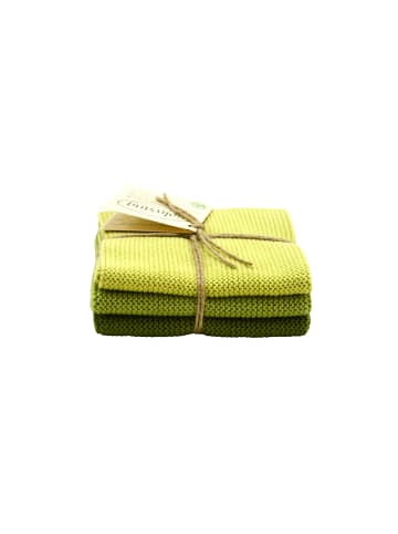 Solwang Wischtuch Moosgrün Kombi 3er Set