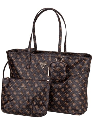 Guess Shopper Power Play II Large Tech TO 24240 Logo in Brown Logo