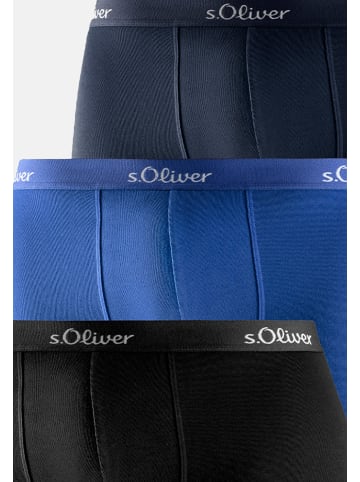 S. Oliver Retro Short / Pant Basic in Blau / Dunkelblau / Schwarz