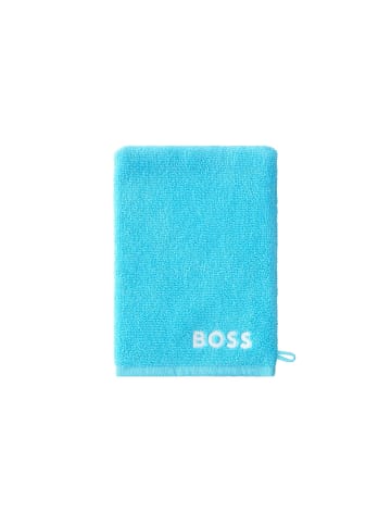 BOSS Waschlappen in Blau (River Blue)