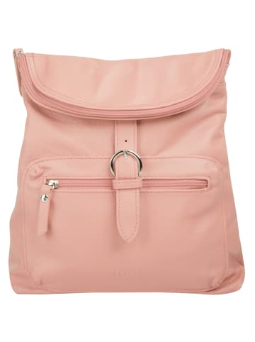 Forty degrees Rucksack echt Leder in rosa