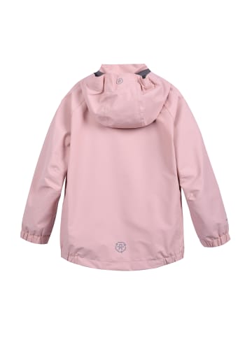 Color Kids Regenmantel COShell in Rosa