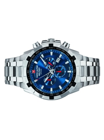 Swiss Military Quarzuhr 7043.9135 in Silber