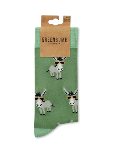 GreenBomb Socks Funky Donkey in Mix