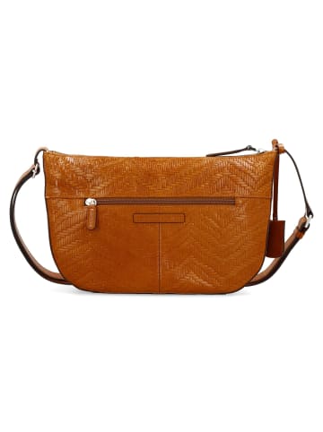 PICARD Sunshine Umhängetasche Leder 33 cm in cognac