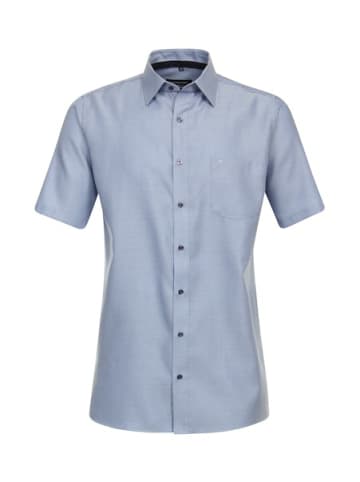 CASAMODA Kurzarm Business Hemd für Herren in uni