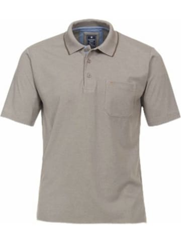 Redmond Poloshirt für Herren in braun in braun