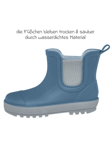 Playshoes Gummistiefel Halbhoch - Marine - Gr. 23 in blau