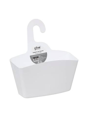 5five Simply Smart Duschkorb in weiß