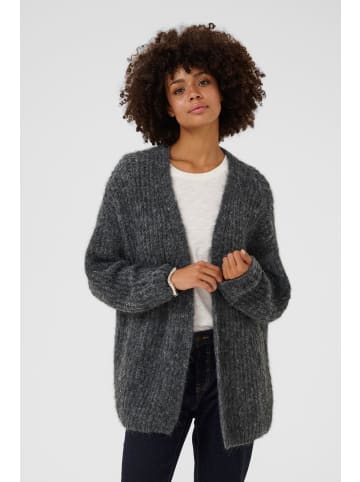 CULTURE Strickjacke CUbrava Oversize fit in Phantom Melange