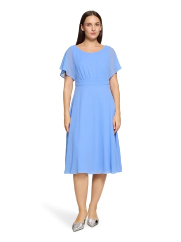 Vera Mont Cocktailkleid kurzarm in Paris Blue