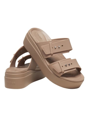 Crocs Brooklyn Buckle Sandalen Braun