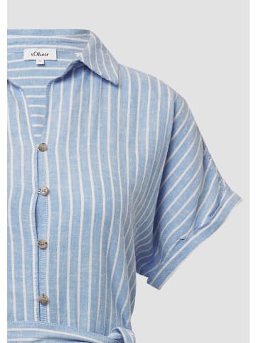 s.Oliver Kleid lang in Blau