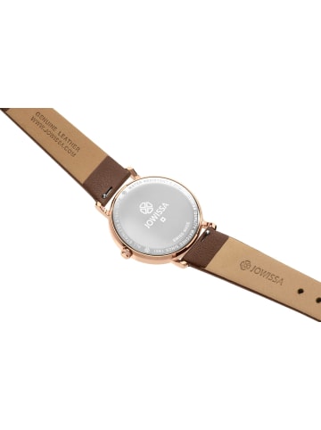 Jowissa Analoguhr für Damen in braun