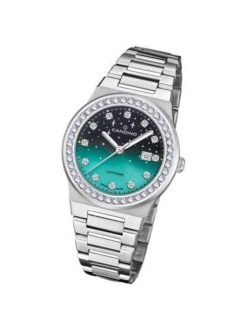 Candino Analog-Armbanduhr Candino Elegance silber mittel (ca. 34mm)