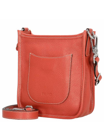 PICARD Kronberg - Umhängetasche 19 cm Rindsleder (pesto) in brick