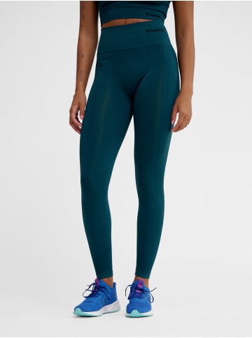 Hummel Leggings Hmltif Multisport Damen in DARK SEA