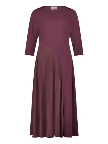 CARTOON Jerseykleid in aubergine - 0001