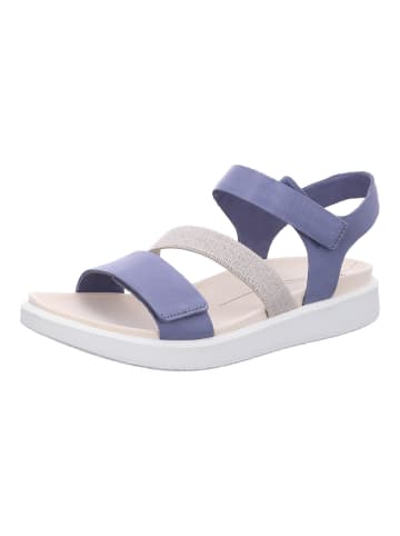 Ecco Damen Sandaletten Flowt in Blau