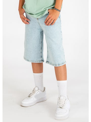 Blue Effect Bermuda-Jeans Skater Shorts slim fit schmaler Bund in light blue