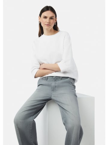 comma CI Sweatshirt 3/4 Arm in Weiß