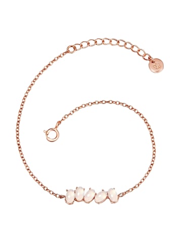 Glanzstücke München Armband Sterling Silber roségold Bergkristall in roségold