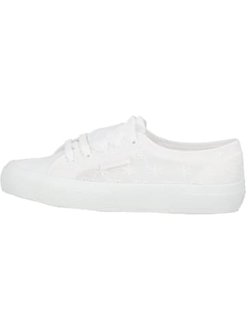 Superga Schnürschuhe in total white