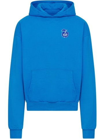 Mister Tee Hoodie "Big Apple Nyc Ultra Heavy Cotton Box Hoody" in Blau