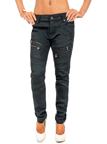 Cipo & Baxx Jeans  in Camouflage Green