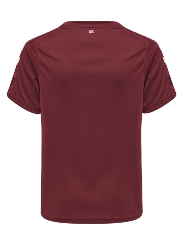 Hummel Hummel T-Shirt Hmlcore Kinder in MAROON