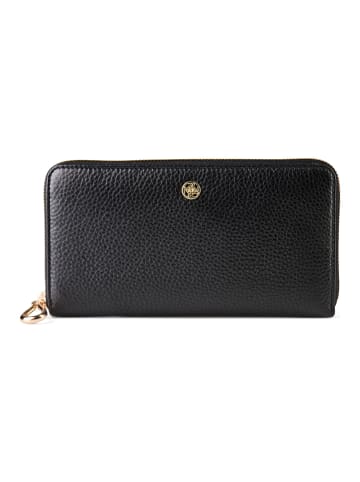Esquire Alexandria Geldbörse RFID Schutz Leder 19 cm schwarz