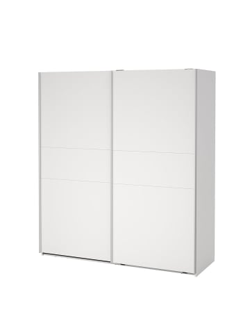 ebuy24 Schiebetürenschrank Como (2-türig) Weiß 179 x 67 cm