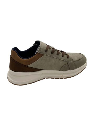 Bugatti Sportliche Schnürschuhe in Beige