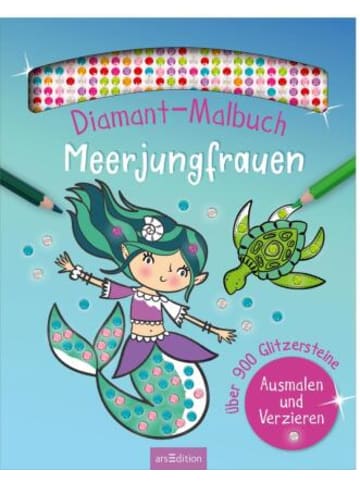 ars edition Buch - Diamant-Malbuch Meerjungfrauen