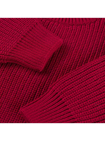 Hofbrucker Strickpullover in cranberry