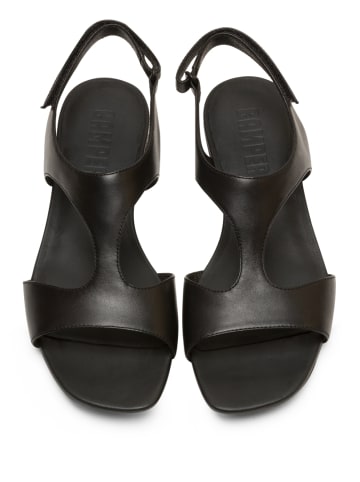 Camper Riemchensandalen " Casi " in Schwarz