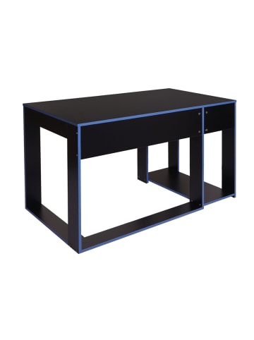MCW Schreibtisch J26, Schwarz-blau