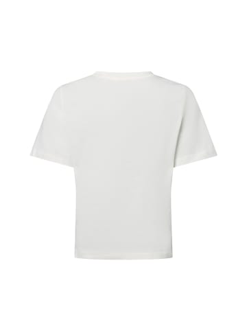 Rich & Royal T-Shirt Cow Girl Boots in ecru