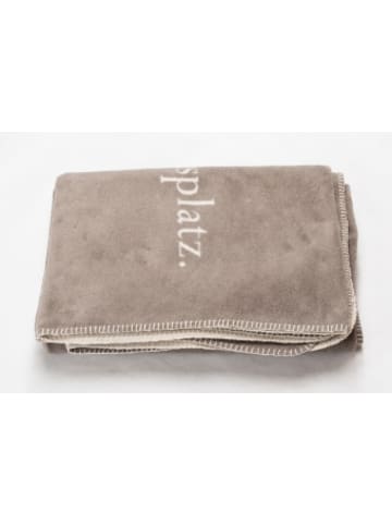 David Fussenegger  Nonbook - Fussenegger Wohndecke "Lieblingsplatz" rauch 150/200cm