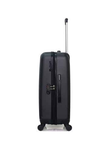 Hero Mittelgroßer Hartschalenkoffer LANZAROTE in Schwarz (64L)