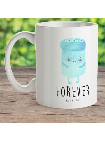 Mr. & Mrs. Panda Camping Tasse Beste Freunde Salz mit Spruch in Weiß
