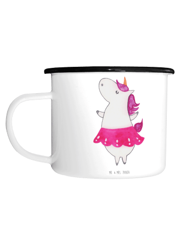 Mr. & Mrs. Panda Teetasse Einhorn Ballerina ohne Spruch in Weiß