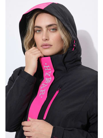Ulla Popken Skijacke in schwarz