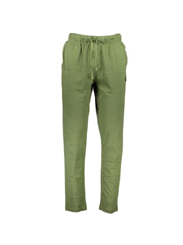 GianMarco Venturi Grüne Baumwoll-Sport Hose